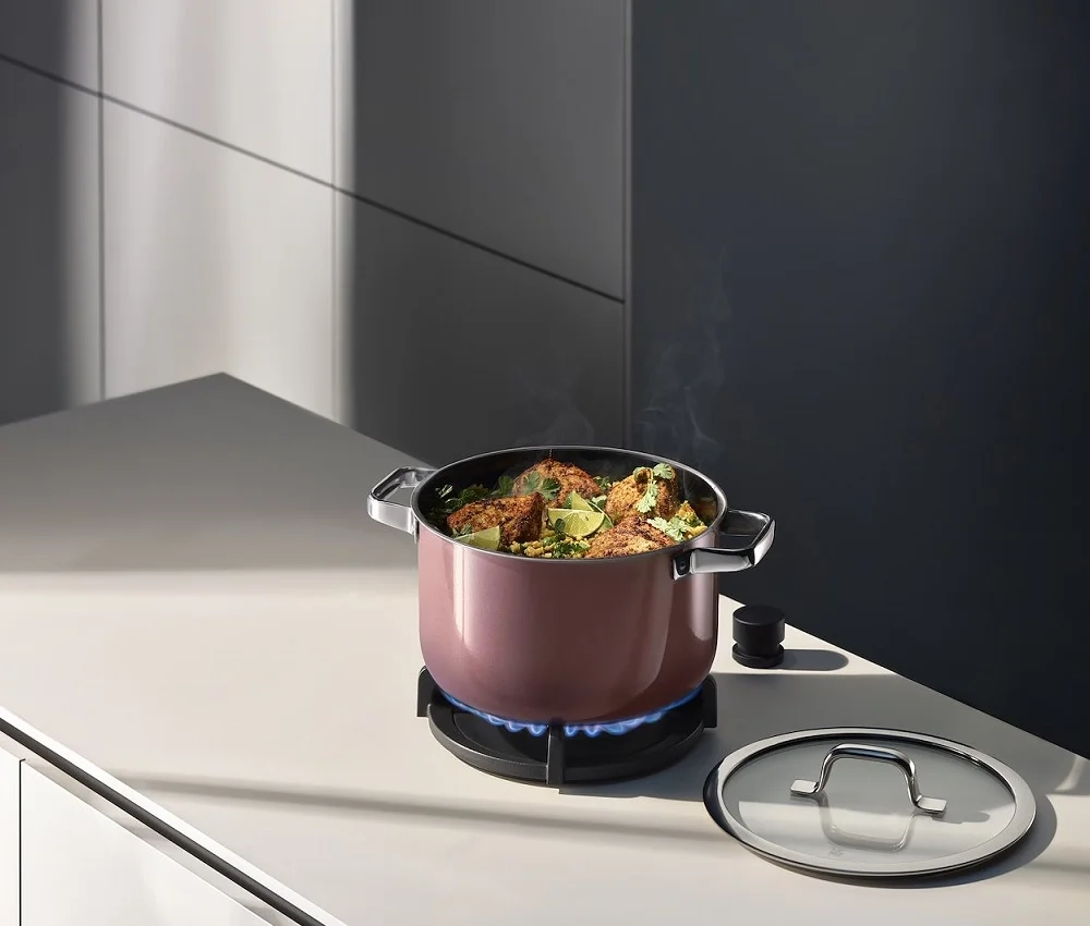 WMF - Fusiontec Mineral Pro - Zestaw garnków 4el. różowy kwarc