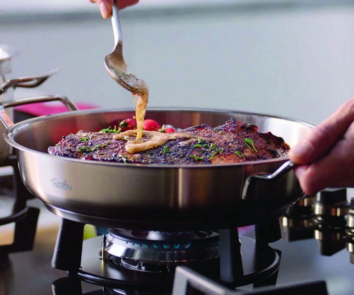 Fissler - Original Profi Collection - Okrągła brytfanna z wysoką pokrywką 24 cm