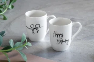 Villeroy&Boch - Statement Mugs - Zestaw kubków Happy Birthday 0,29l 2el