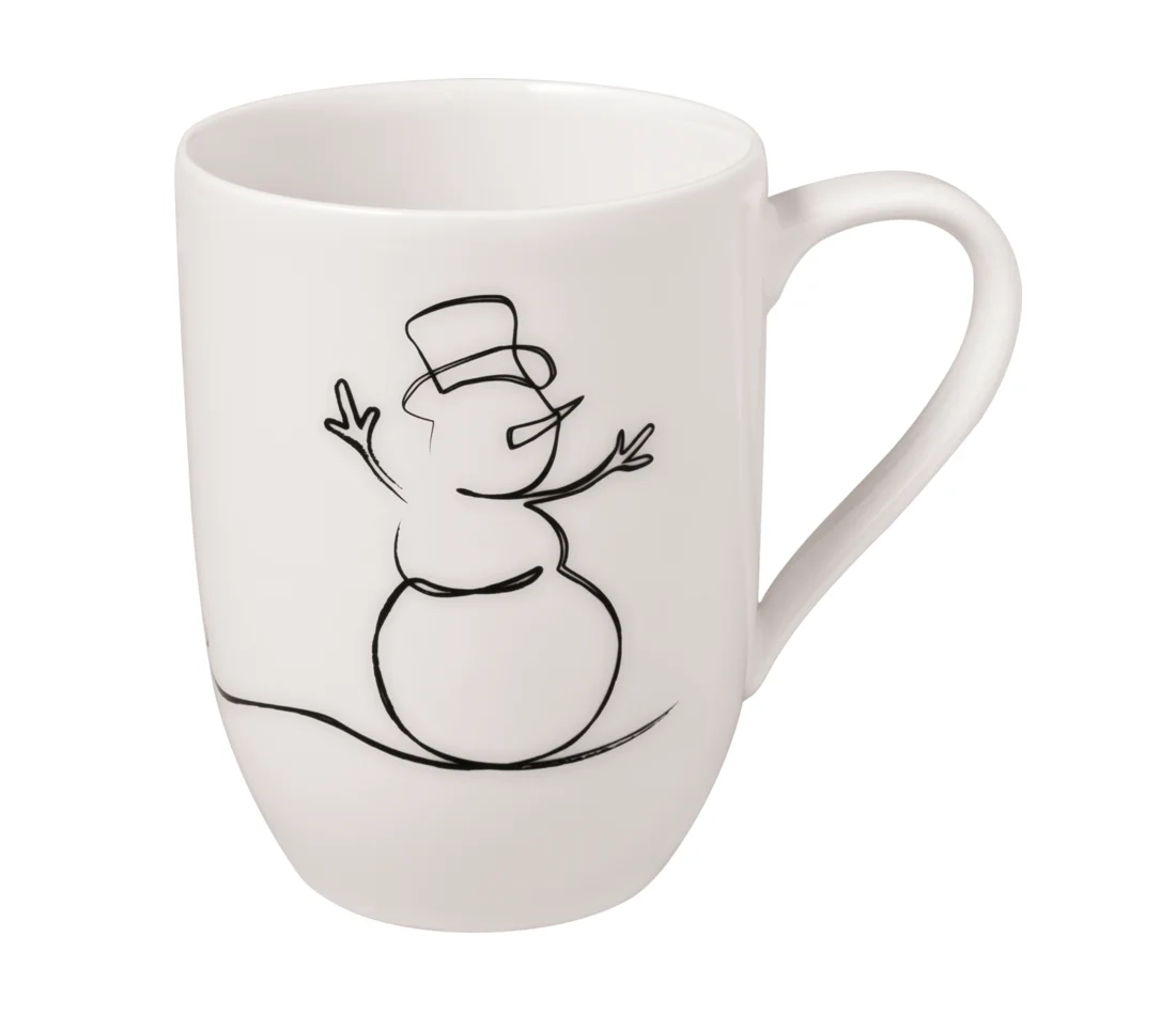 Villeroy&Boch - Statement Mugs - Kubek Xmas Snowman 0,29l