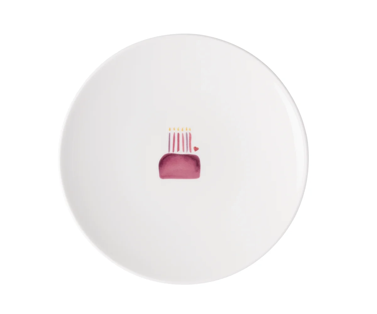 Villeroy&Boch - With Love - Talerz śniadaniowy Happy Birthday 21cm