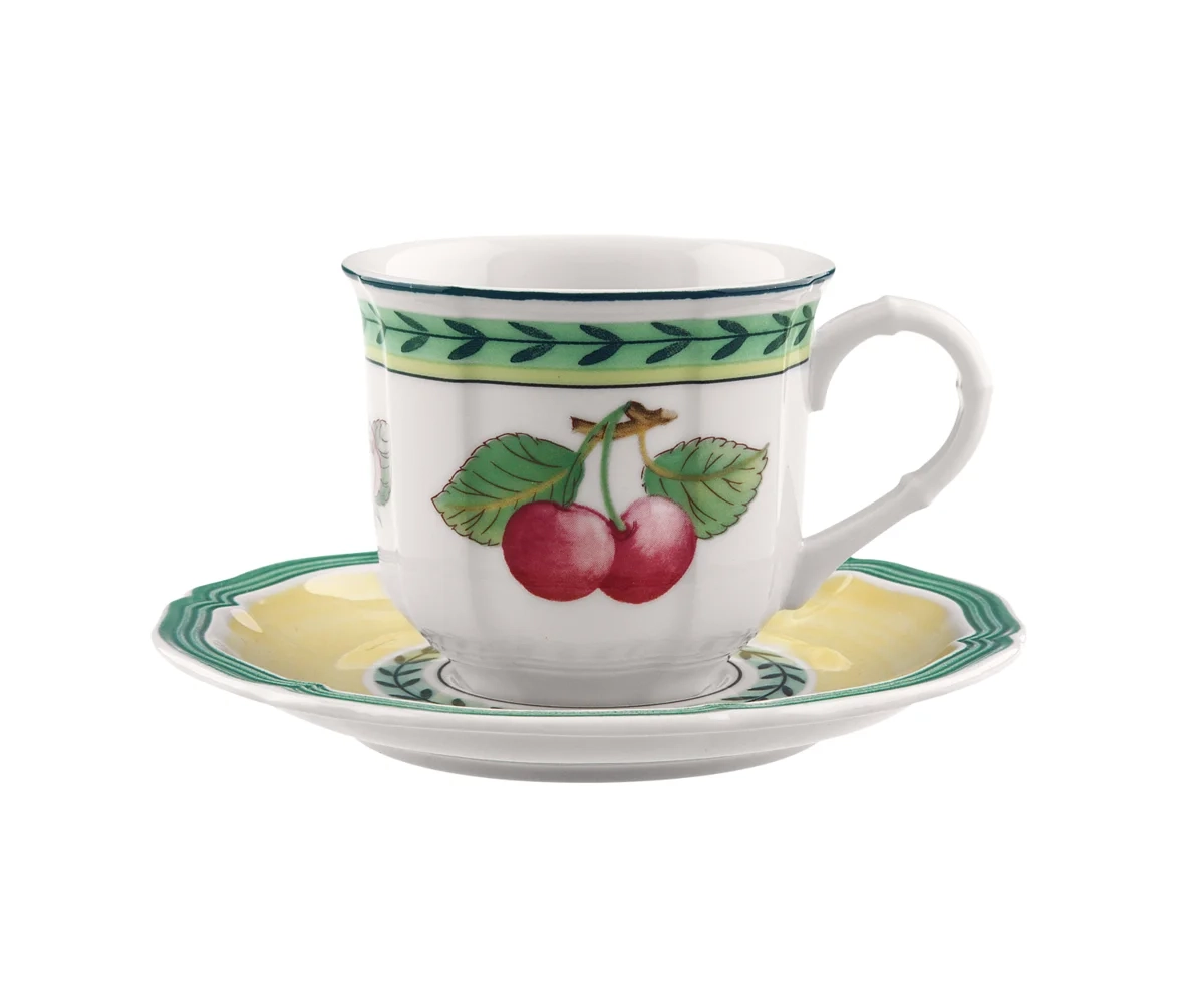 Villeroy&Boch - French Garden Fleurence - Zestaw do espresso 12el.