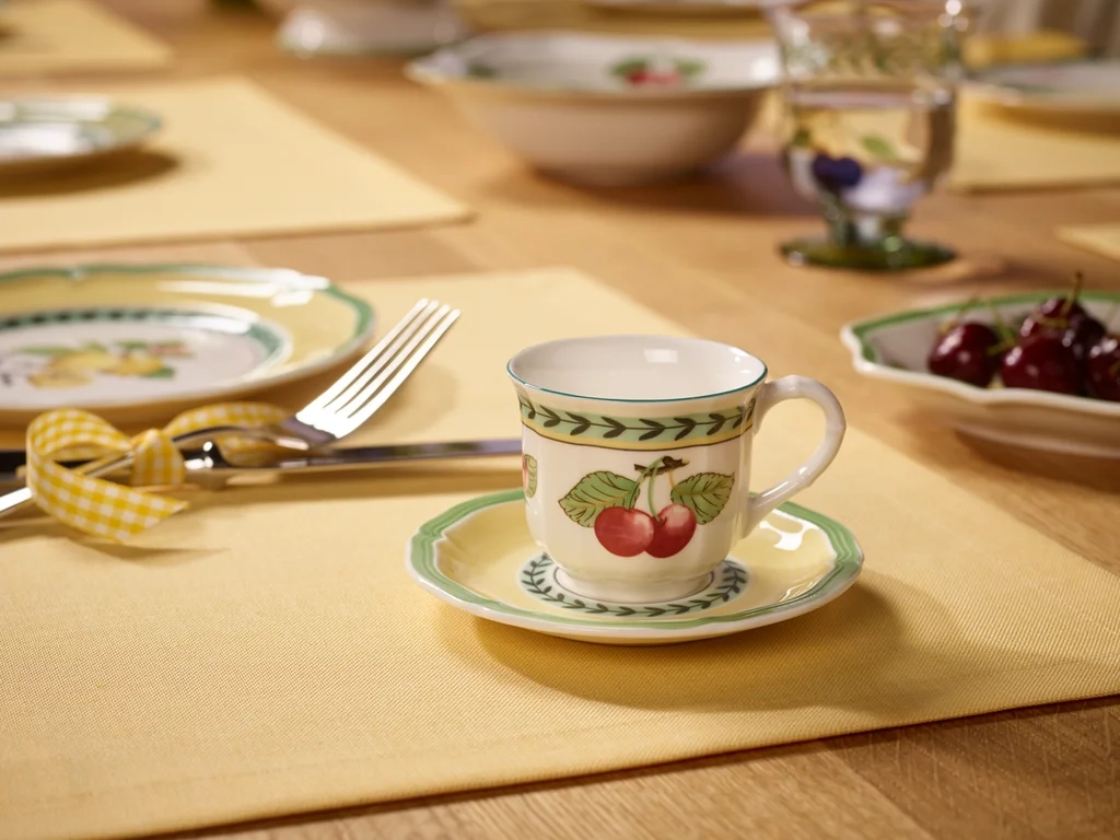 Villeroy&Boch - French Garden Fleurence - Zestaw do espresso 12el.