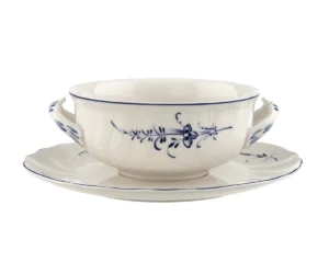 Villeroy&Boch - Old Luxembourg - Zestaw bulionówek ze spodkami 12el.