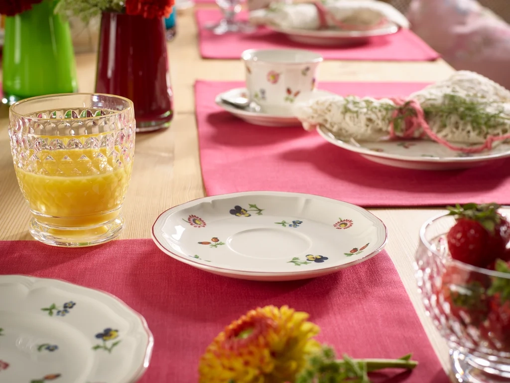 Villeroy&Boch - Petite Fleur - Spodek do filiżanki śniadaniowej 17cm