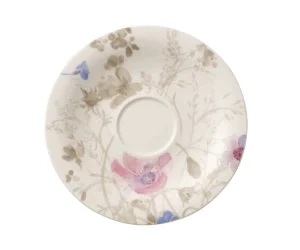 Villeroy&Boch - Mariefleur Gris Basic - Spodek do fliżanki śniadaniowej 19 cm