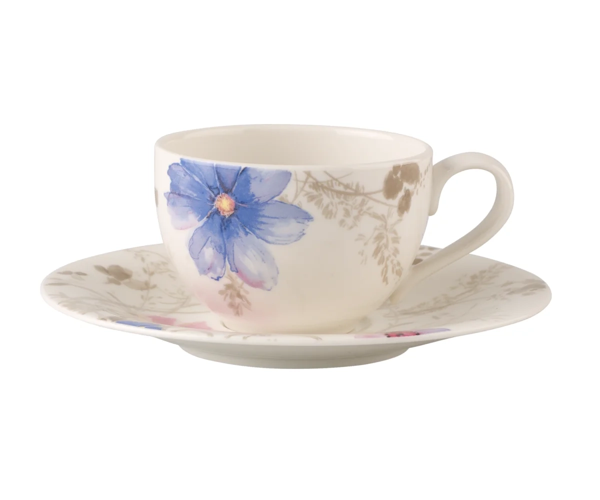 Villeroy&Boch - Mariefleur Gris Basic - Zestaw do kawy 12el