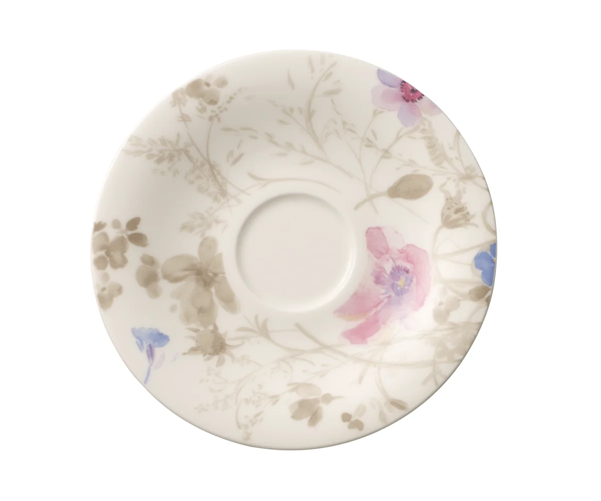 Villeroy&Boch - Mariefleur Gris Basic - Spodek do filiżanki do kawy 16cm