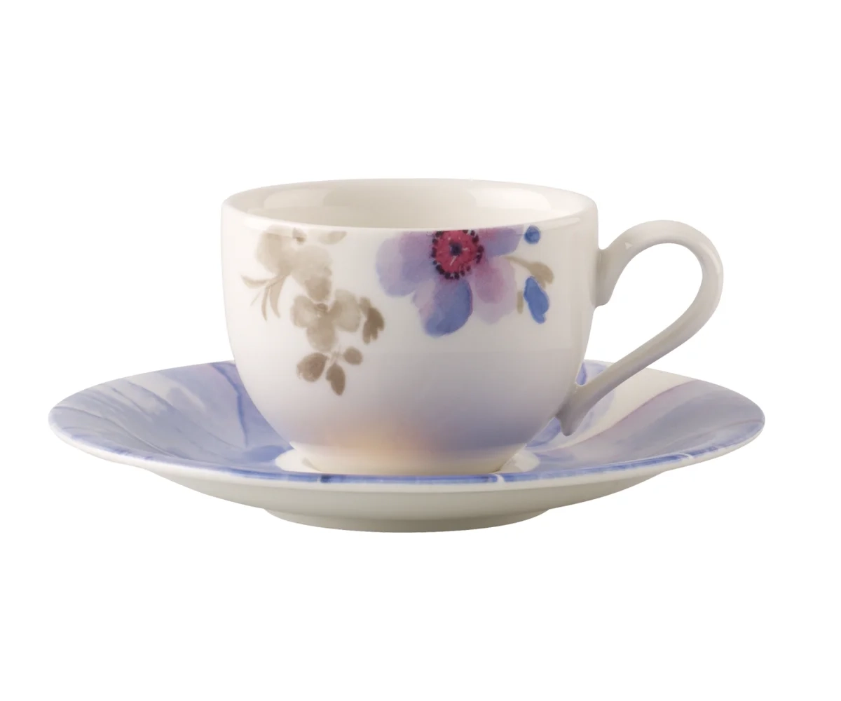 Villeroy&Boch - Mariefleur Gris Basic - Zestaw do espresso 12el