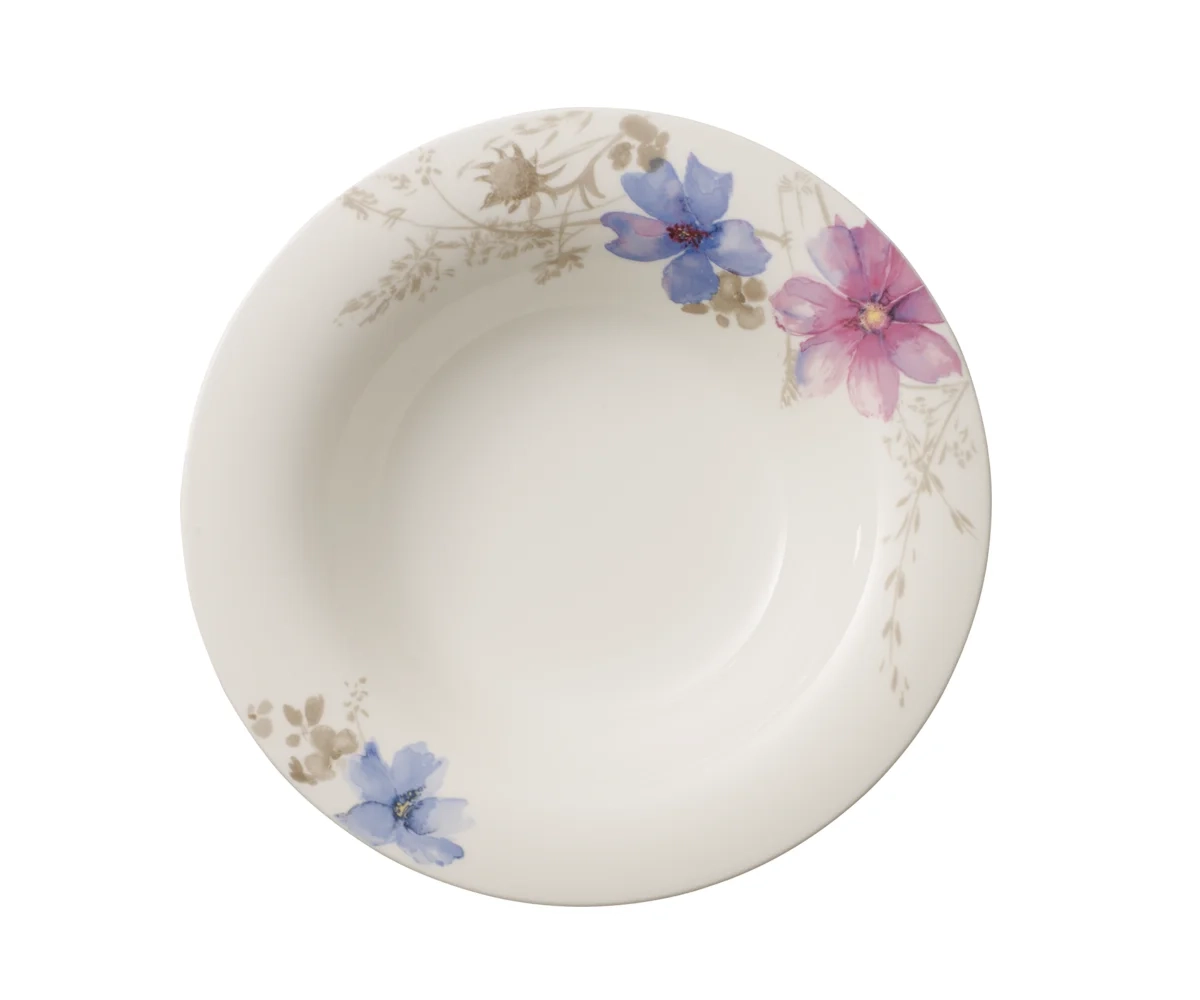 Villeroy&Boch - Mariefleur Gris Basic - Zestaw talerzy głębokich 6el