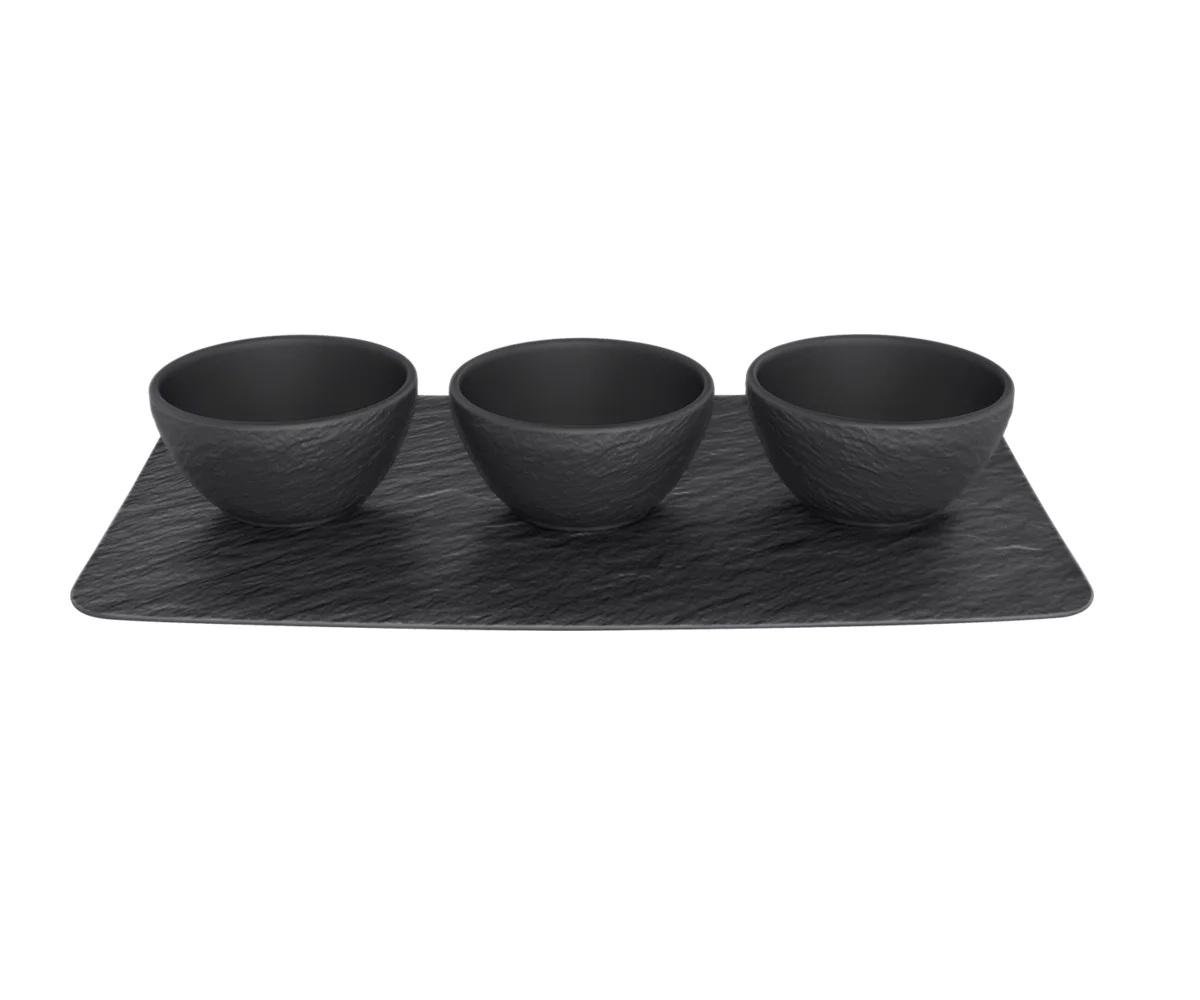 Villeroy&Boch - Manufacture Rock - Zestaw do dipów