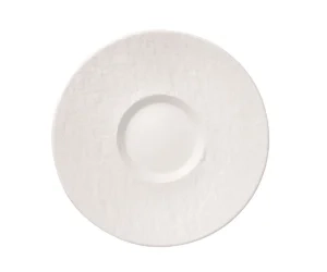 Villeroy&Boch - Manufacture Rock blanc - Spodek do filiżanki do białej kawy 17cm