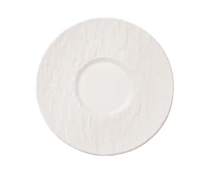 Villeroy&Boch - Manufacture Rock blanc - Spodek do filiżanki do espresso 12cm