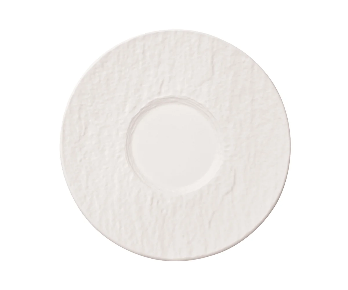 Villeroy&Boch - Manufacture Rock blanc - Spodek do filiżanki do espresso 12cm
