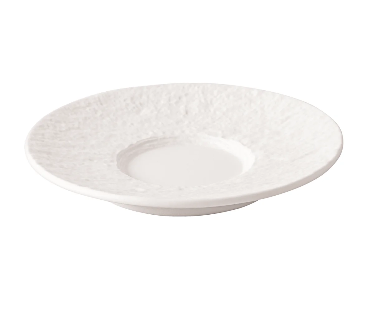 Villeroy&Boch - Manufacture Rock blanc - Spodek do filiżanki do espresso 12cm