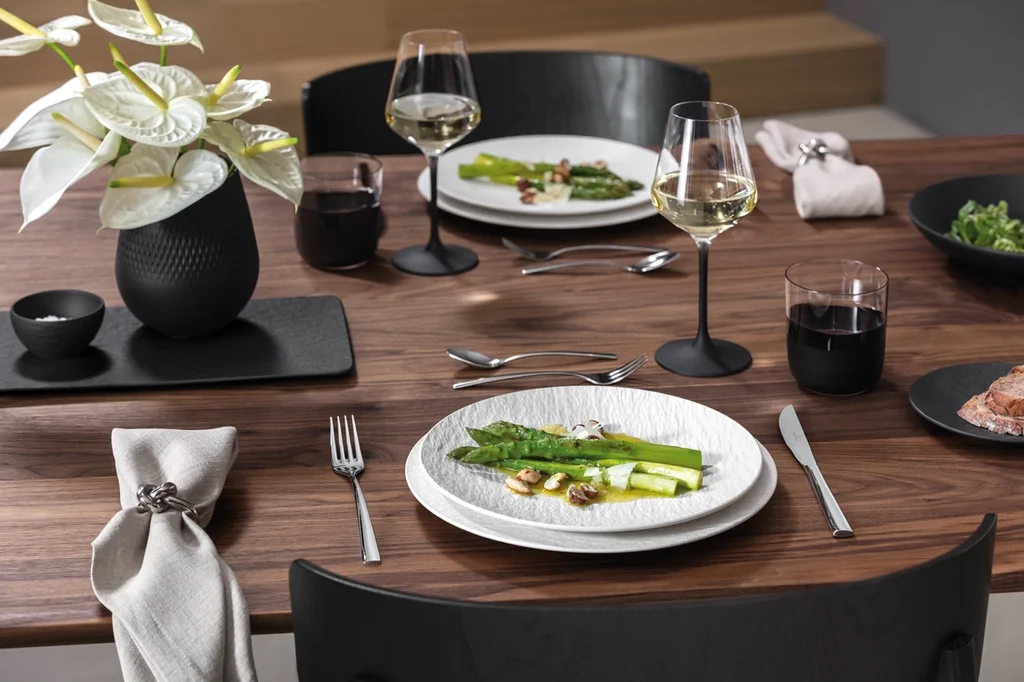 Villeroy&Boch - Manufacture Rock blanc - Talerz uniwersalny Coupe 25cm