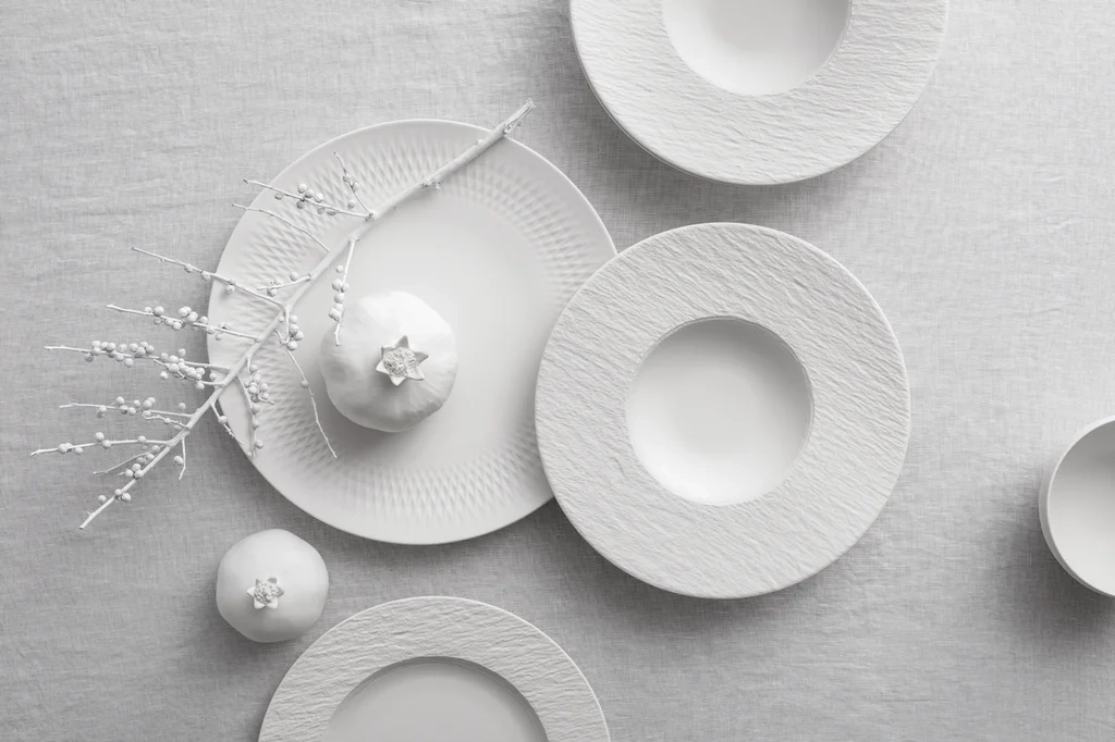 Villeroy&Boch - Manufacture Rock blanc - Talerz do pasty 28,5cm