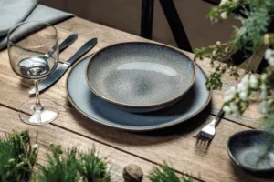 Like. by Villeroy&Boch - Lave Beige - Miska płaska 22x21cm