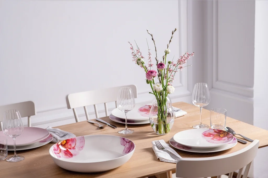 Villeroy&Boch - Rose Garden - Talerz obiadowy coupe 28,5 cm
