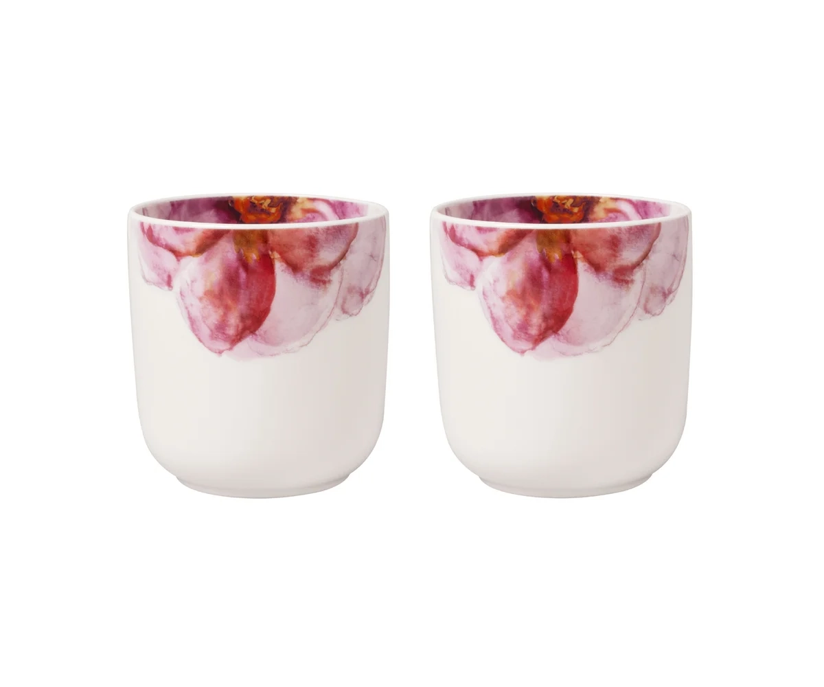 Villeroy&Boch - Rose Garden - Zestaw kubków bez ucha 2el.