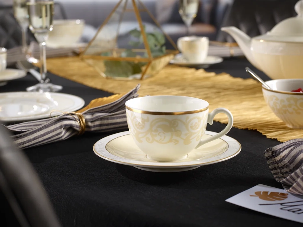 Villeroy&Boch - Ivoire - Spodek do filiżanki do kawy/herbaty 16cm