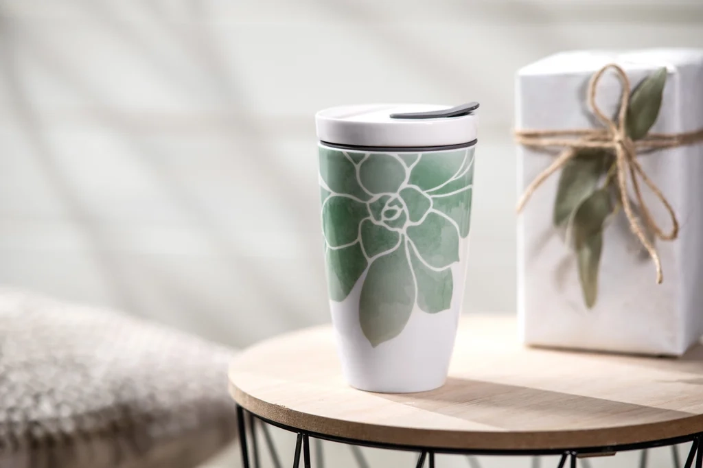 Like. by Villeroy&Boch - To Go - Kubek podróżny sukulent 0,35l