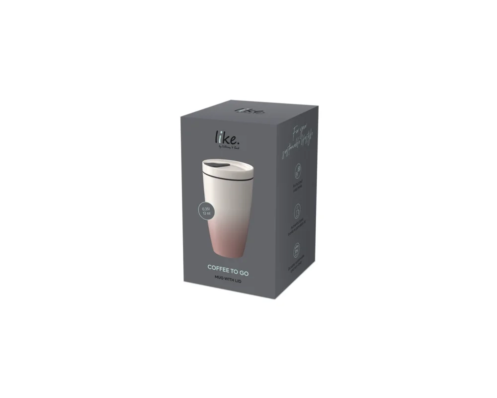Like. by Villeroy&Boch - To Go - Kubek podróżny Powder 0,35l