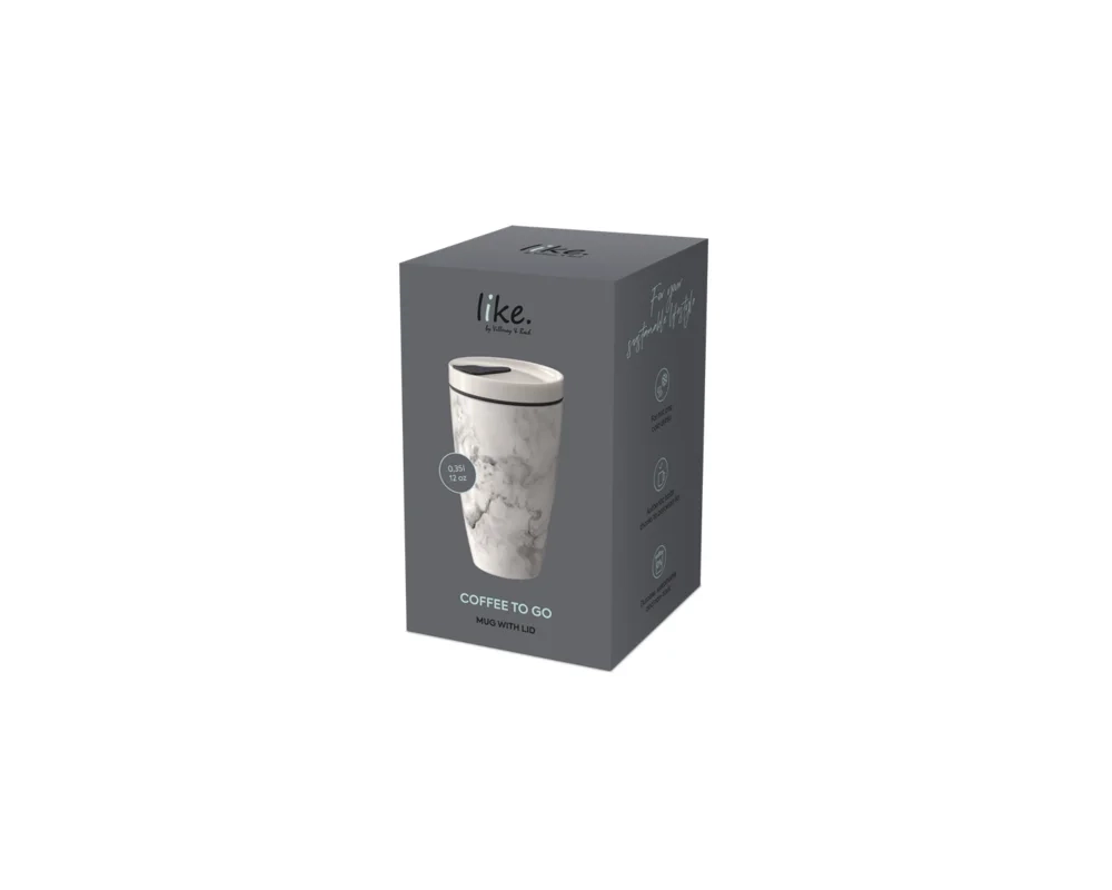 Like. by Villeroy&Boch - To Go - Kubek podróżny Marmory 0,35l