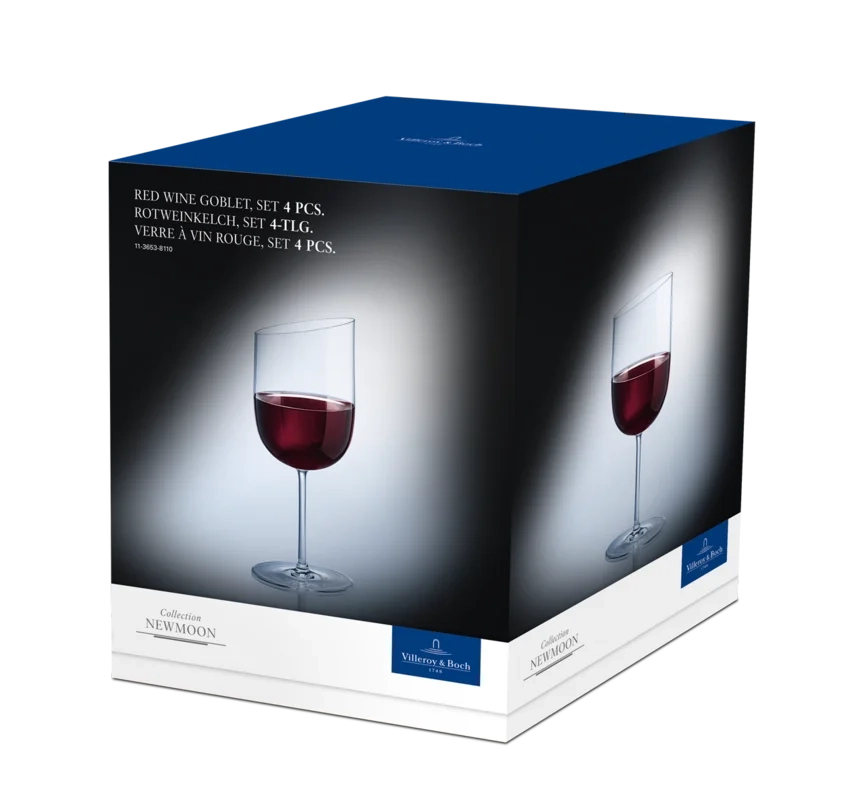 Villeroy&Boch - NewMoon - Zestaw kieliszków do czerwonego wina 4el.