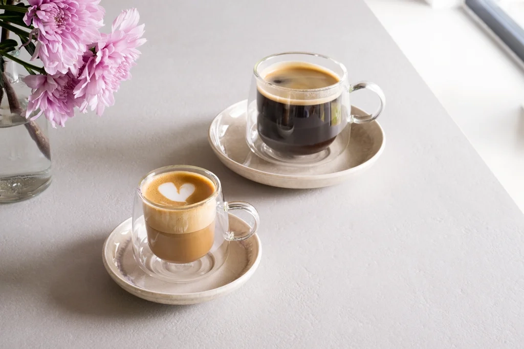 Villeroy&Boch - Artesano Hot&Cold Beverages - Zestaw szklanek z uchwytem do kawy 2el.