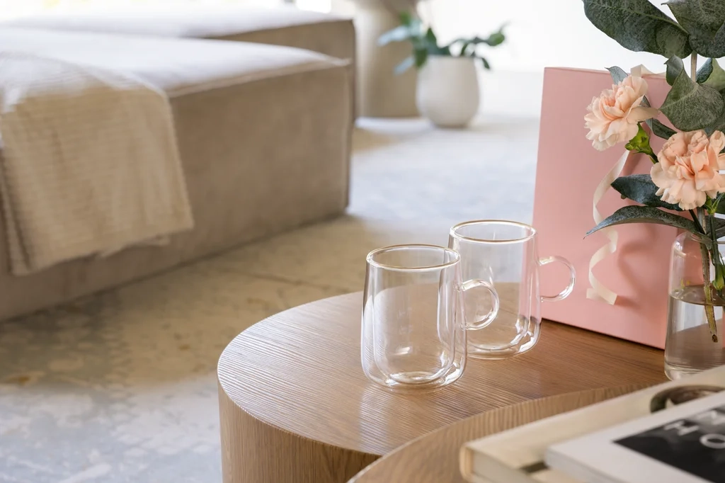 Villeroy&Boch - Artesano Hot&Cold Beverages - Zestaw szklanek z uchwytem do latte 2el.