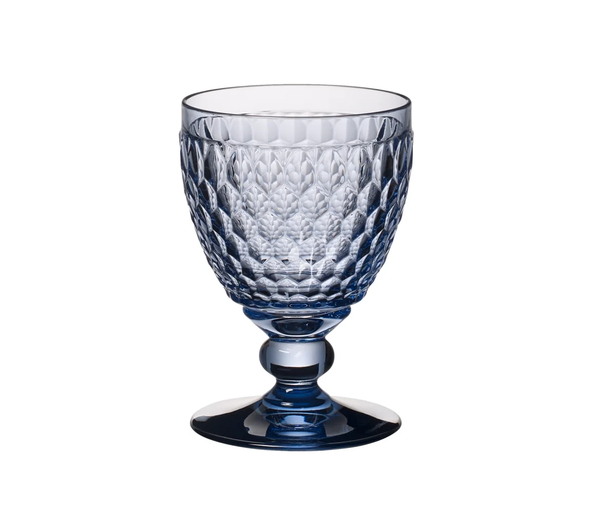 Villeroy&Boch - Boston Coloured - Zestaw kieliszków do czerwonego wina niebieski 4el.