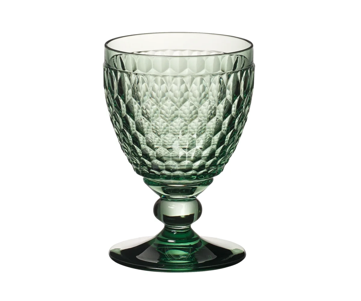 VIlleroy&Boch - Boston Coloured - Zestaw kieliszków do czerwonego wina zielony 4el.