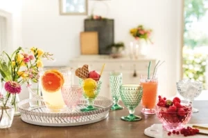 Villeroy&Boch - Boston Coloured - Zestaw kieliszków do szampana zielony 4el.