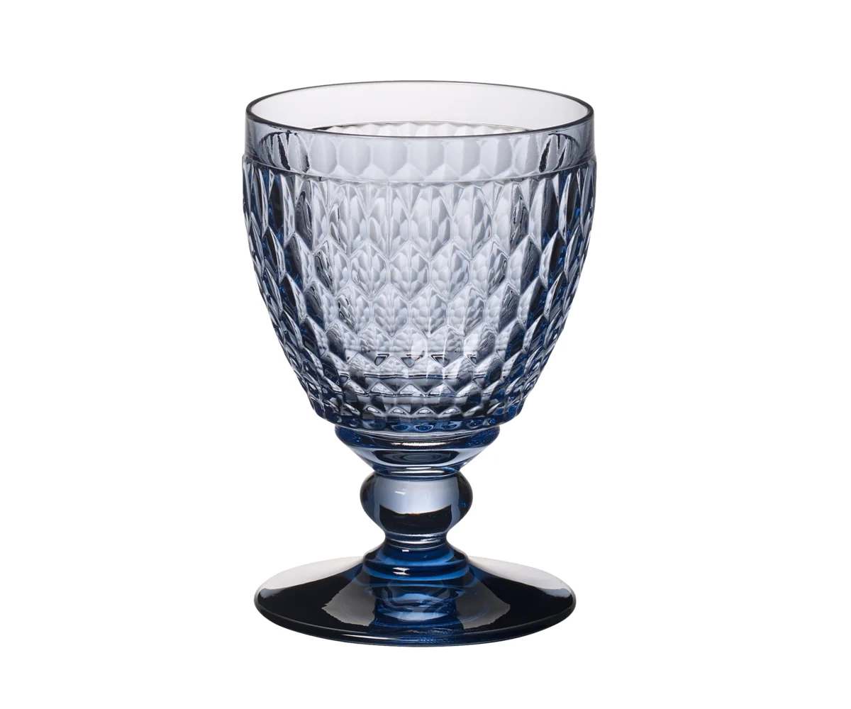 Villeroy&Boch - Boston Coloured - Zestaw kieliszków do wody niebieski 4el.