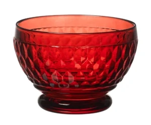 Villeroy&Boch - Boston Coloured - Zestaw Miseczka indywidualna czerwona 4el