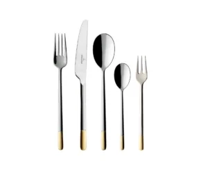 Villeroy&Boch - Ella Partially Gold Plated - Zestaw sztućców 30el.