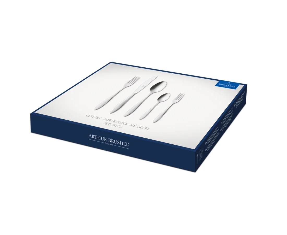 Villeroy&Boch - Arthur Brushed - Zestaw sztućców 30el.