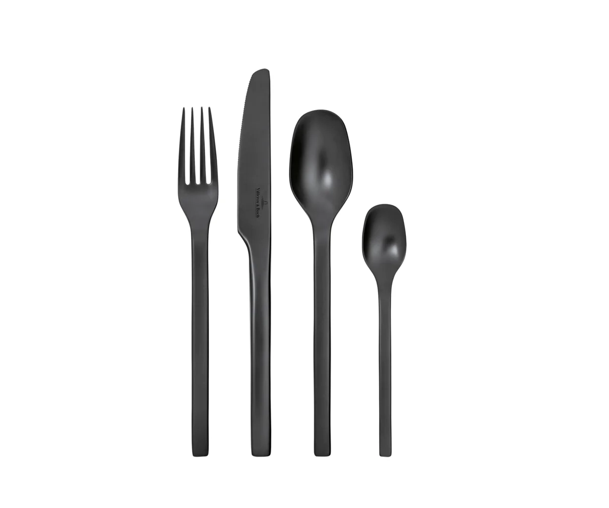Villeroy&Boch - Manufacture Rock - Zestaw sztućców 16 el.