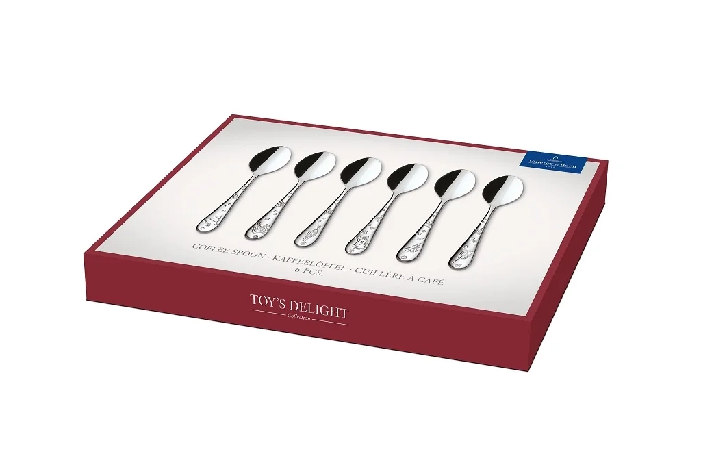Villeroy&Boch - Toy's Delight - Zestaw łyżeczek do kawy/herbaty 6 el.