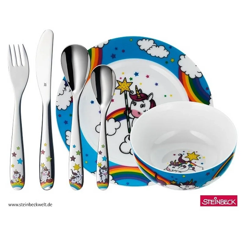 WMF - Jednorożec - Zestaw dla dzieci 6el.