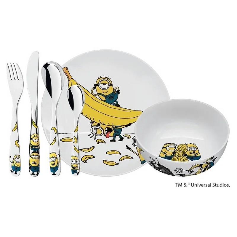 WMF - Minionki - Zestaw dla dzieci 6el.