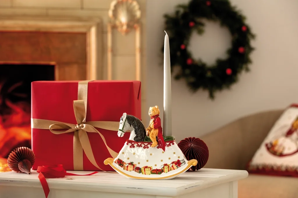 Villeroy&Boch - Christmas Toys - Świecznik Konik bujany