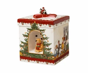 Villeroy&Boch - Christmas Toys - Lampion Mikołaj i dzieci 17cm