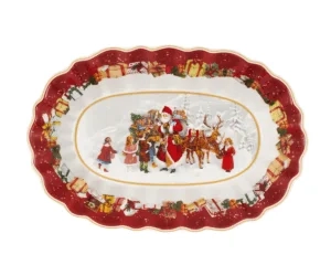 Villeroy&Boch - Toy's Fantasy - Miska owalna Dzieci ze Św. Mikołajem 30cm