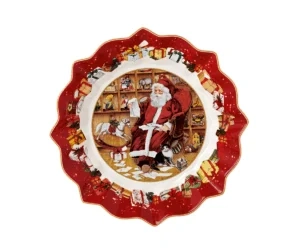 Villeroy&Boch - Toy's Fantasy - Miska Św. Mikołaj czyta listy 25cm