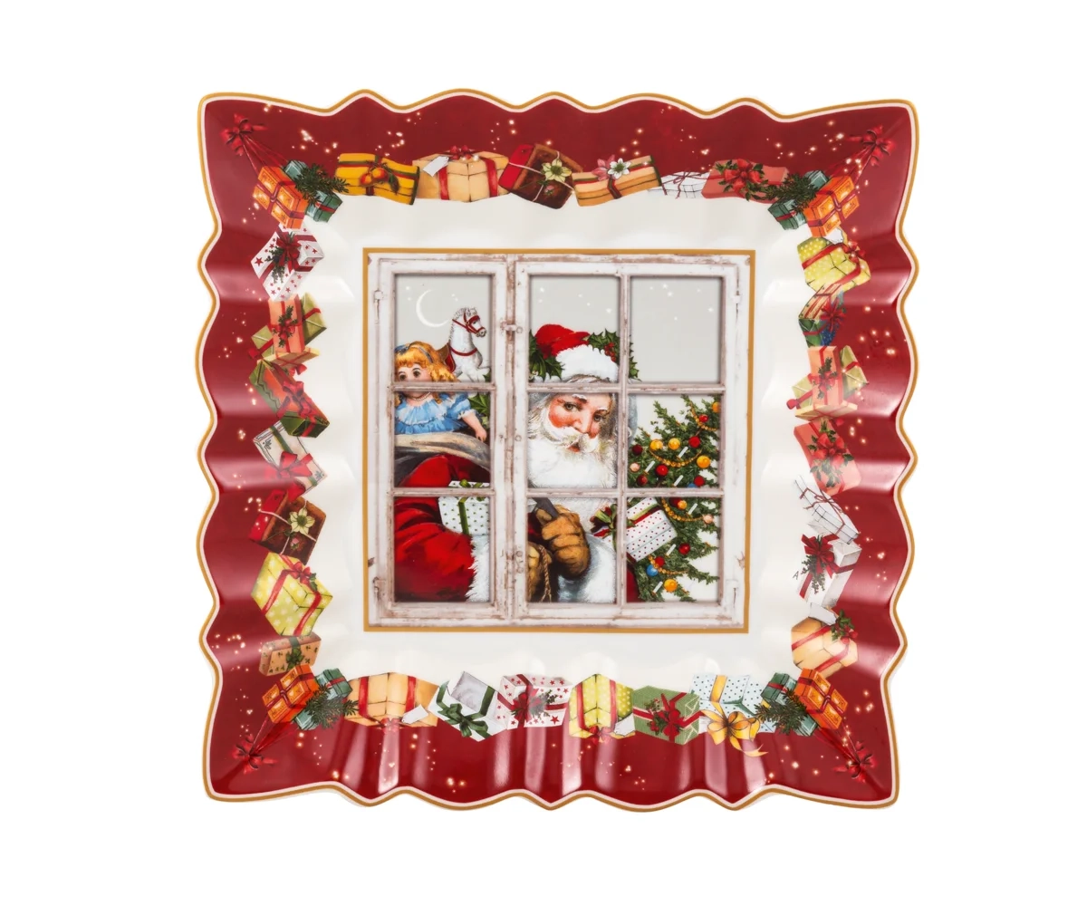 Villeroy&Boch - Toy's Fantasy - Miska Św. Mikołaj za oknem 23cm