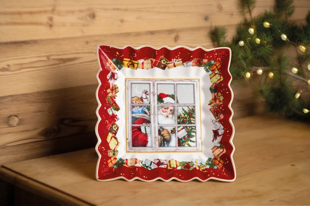 Villeroy&Boch - Toy's Fantasy - Miska Św. Mikołaj za oknem 23cm