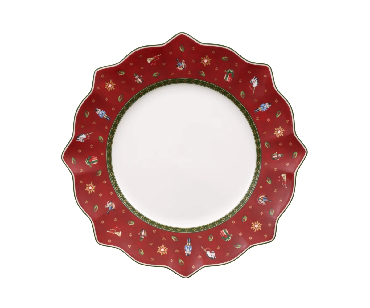 Villeroy&Boch - Toy's Delight - Talerz obiadowy czerwony 29cm