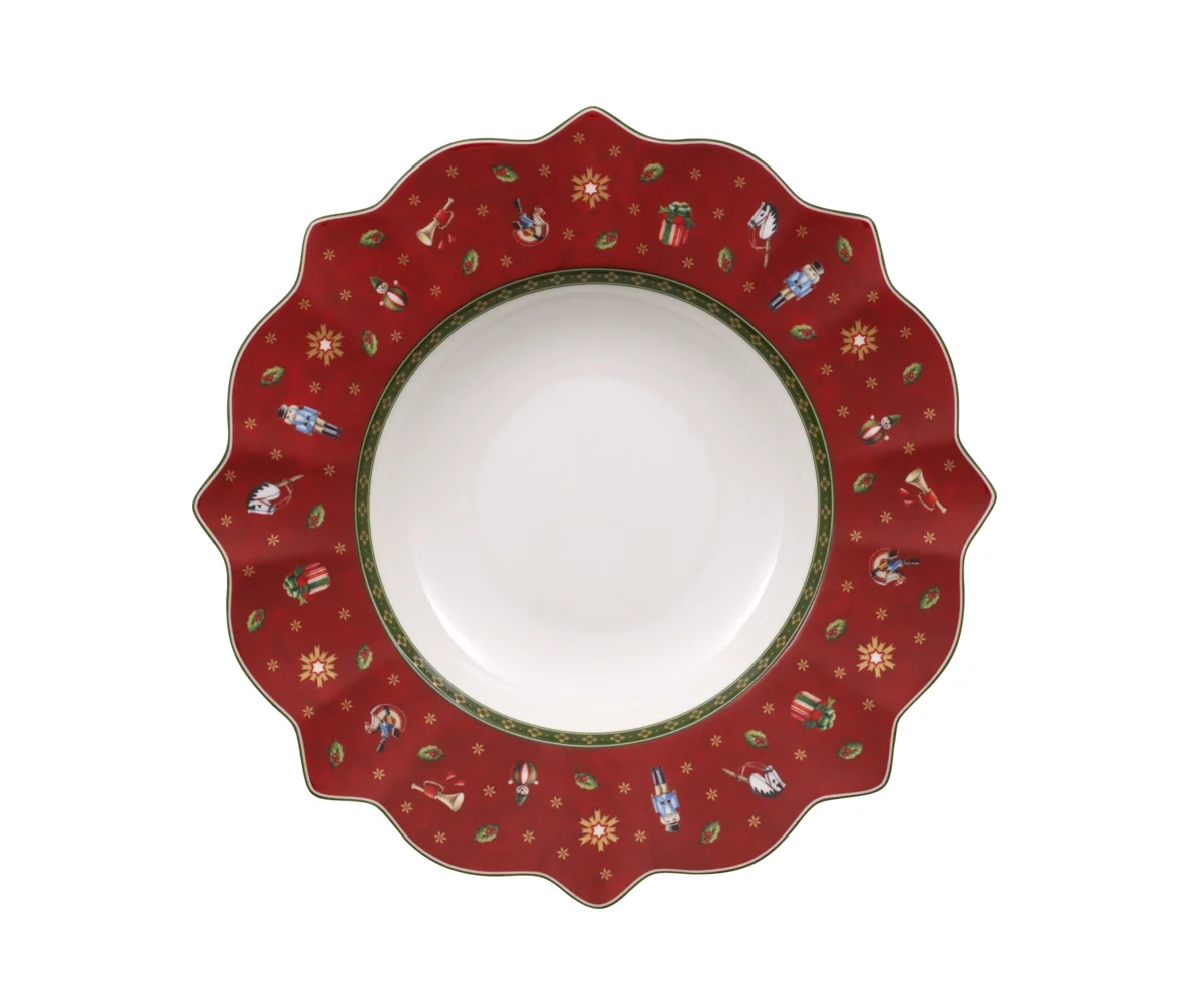 Villeroy&Boch - Toy's Delight - Talerz głęboki czerwony 26cm